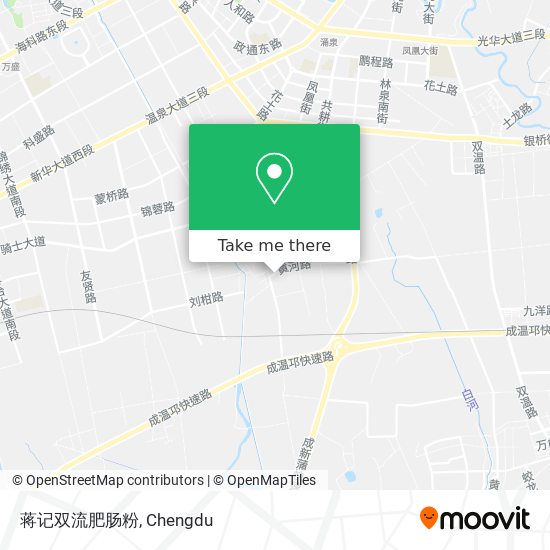 蒋记双流肥肠粉 map