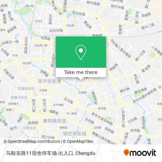 马鞍东路11宿舍停车场-出入口 map