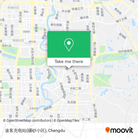 途客充电站(硼砂小区) map