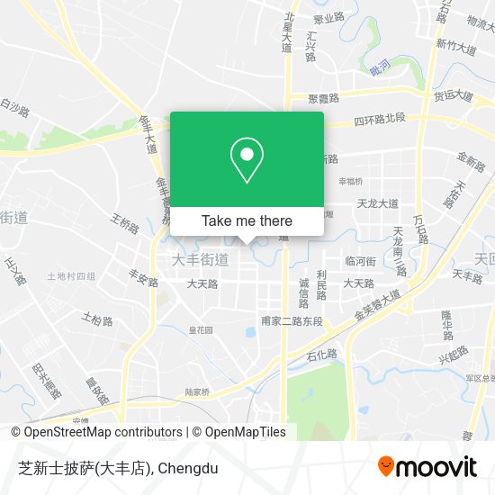 芝新士披萨(大丰店) map