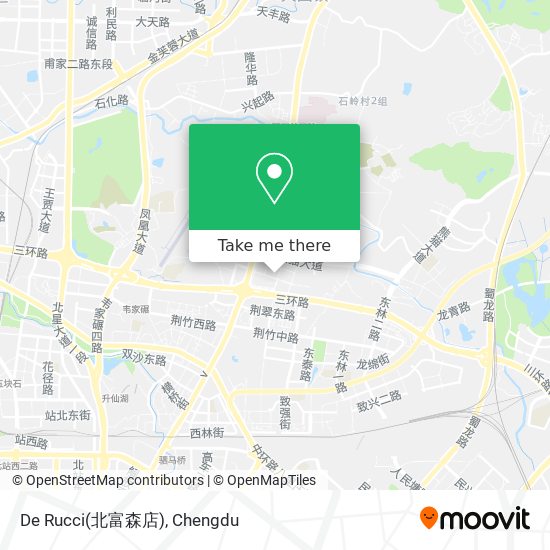 De Rucci(北富森店) map