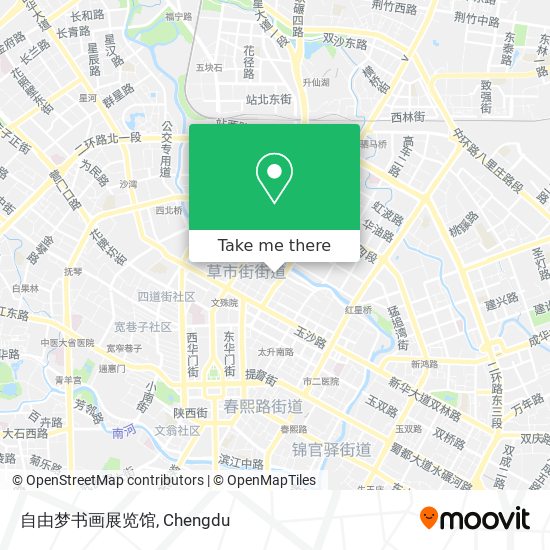 自由梦书画展览馆 map
