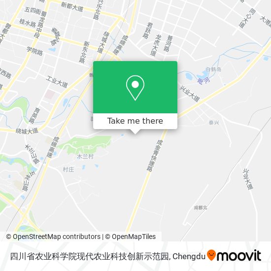 四川省农业科学院现代农业科技创新示范园 map