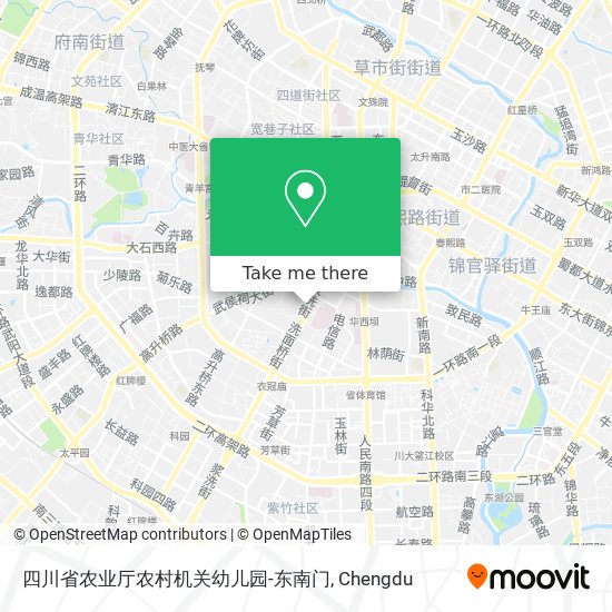 四川省农业厅农村机关幼儿园-东南门 map