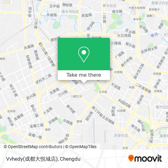 Vvhedy(成都大悦城店) map