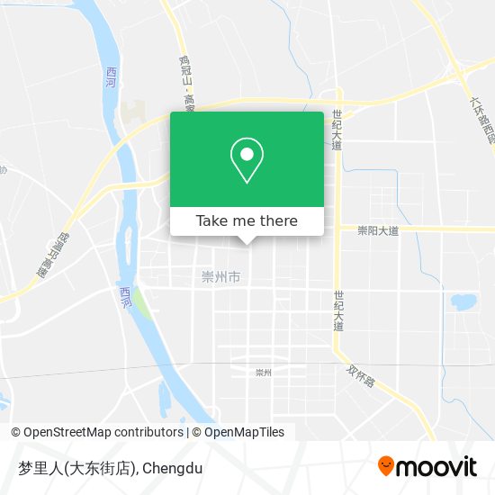 梦里人(大东街店) map