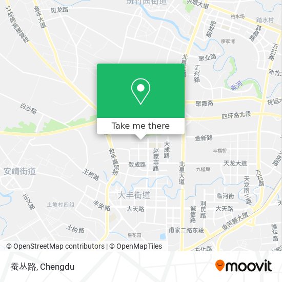 蚕丛路 map