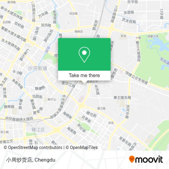 小周炒货店 map