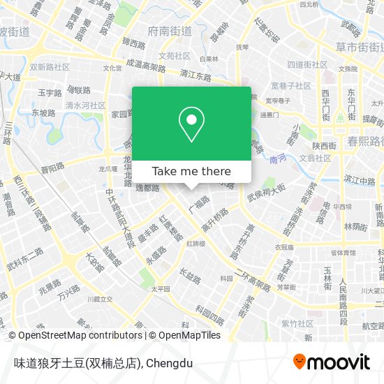 味道狼牙土豆(双楠总店) map