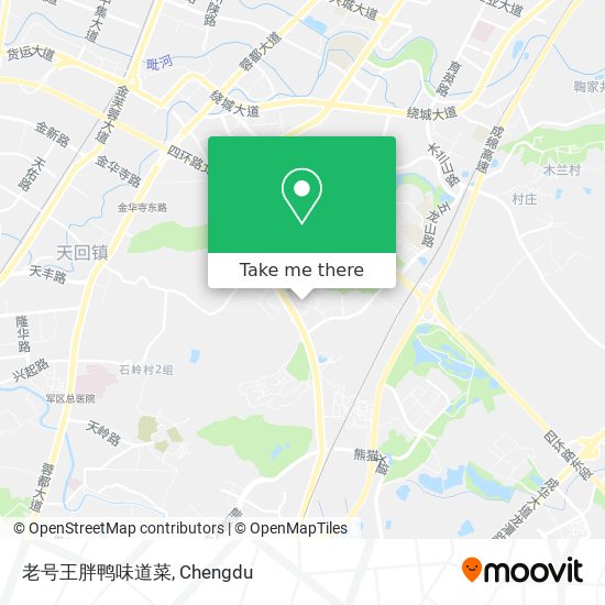 老号王胖鸭味道菜 map