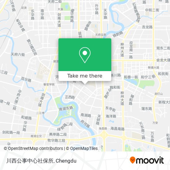 川西公事中心社保所 map