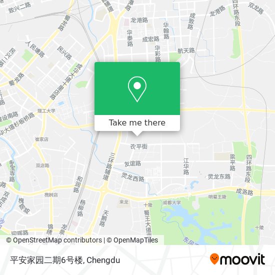 平安家园二期6号楼 map