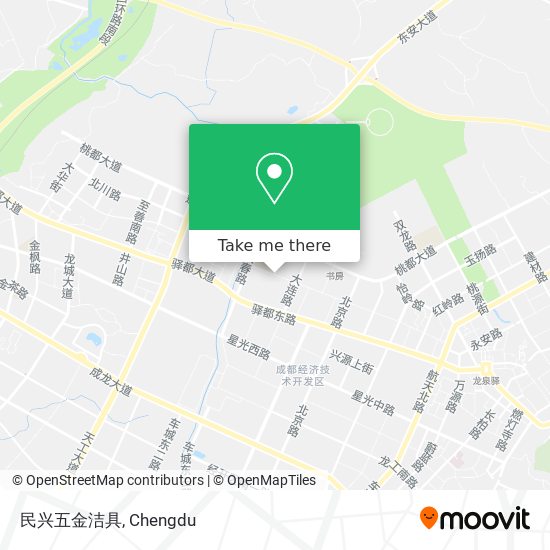 民兴五金洁具 map