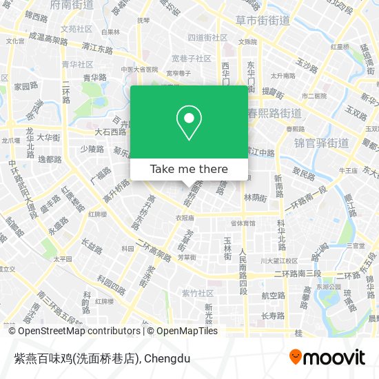 紫燕百味鸡(洗面桥巷店) map