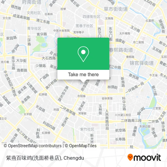 紫燕百味鸡(洗面桥巷店) map