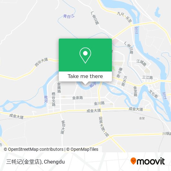 三牦记(金堂店) map
