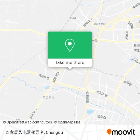 奇虎暖风电器领导者 map