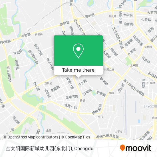 金太阳国际新城幼儿园(东北门) map