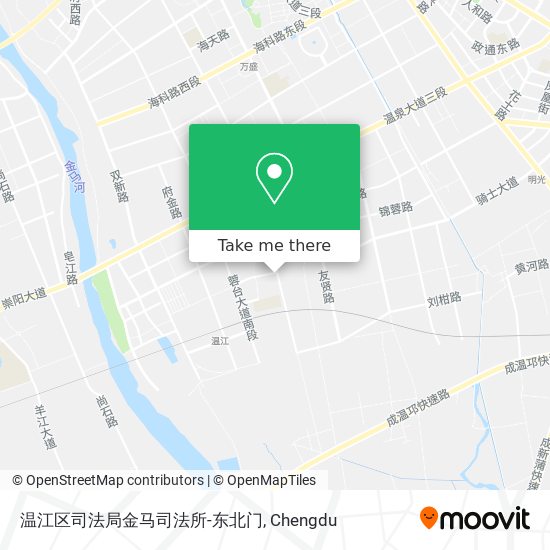 温江区司法局金马司法所-东北门 map