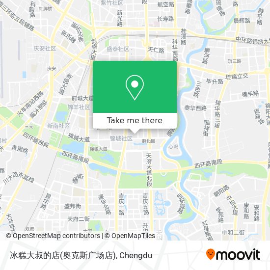 冰糕大叔的店(奥克斯广场店) map