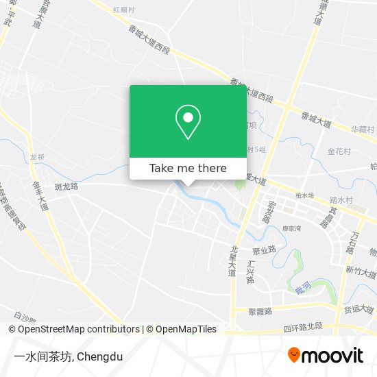 一水间茶坊 map