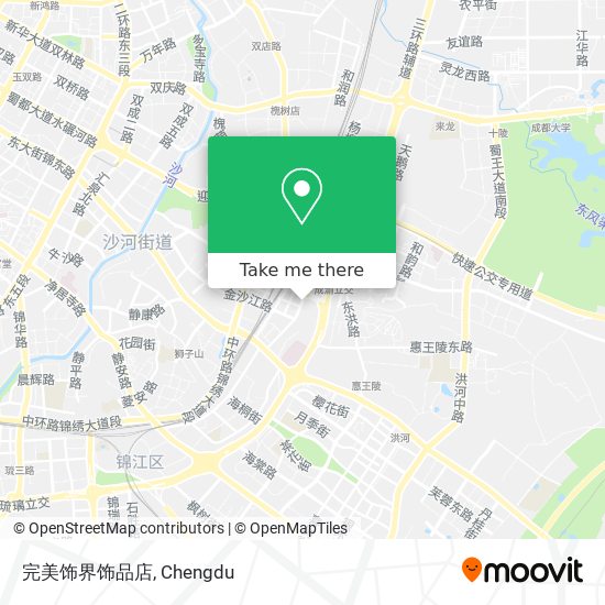 完美饰界饰品店 map