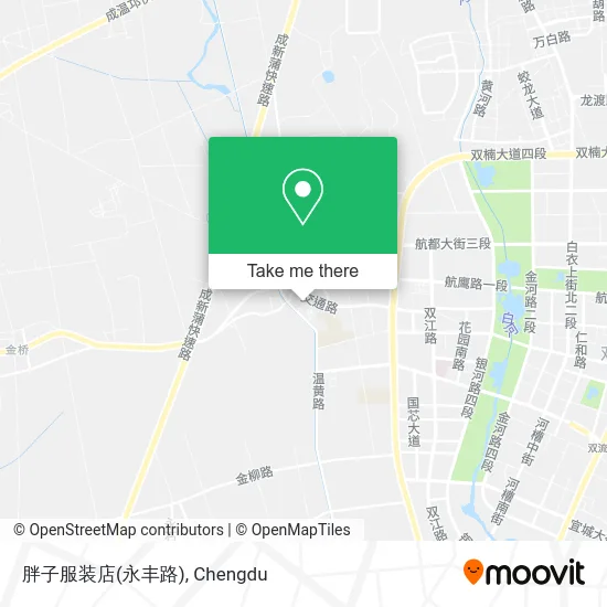 胖子服装店(永丰路) map