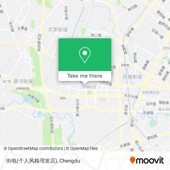 街电(个人风格理发店) map