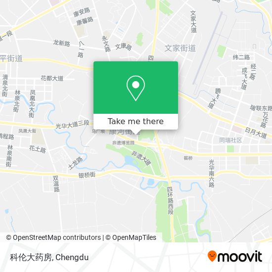 科伦大药房 map