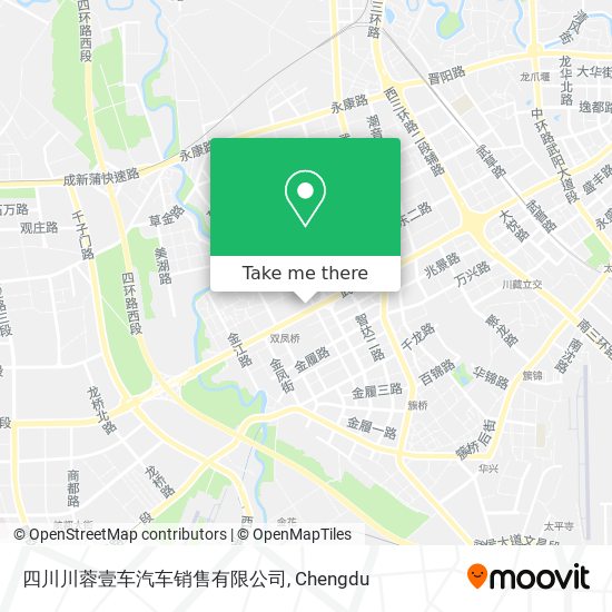 四川川蓉壹车汽车销售有限公司 map