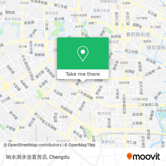 响水洞水业直营店 map