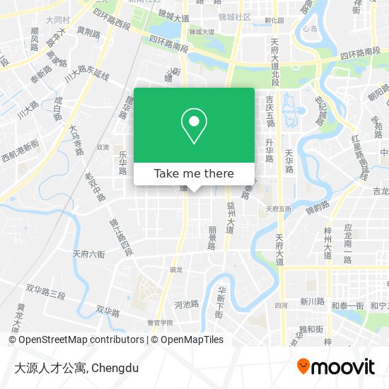 大源人才公寓 map