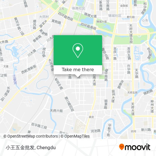 小王五金批发 map