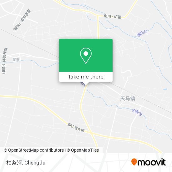 柏条河 map