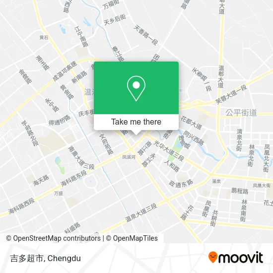吉多超市 map