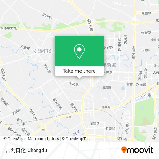 吉利日化 map
