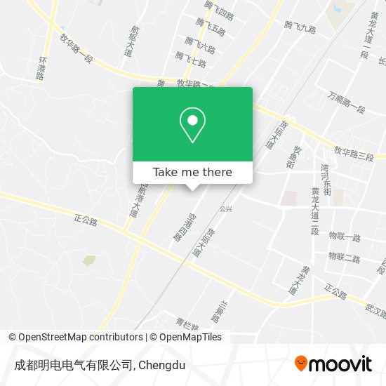 成都明电电气有限公司 map