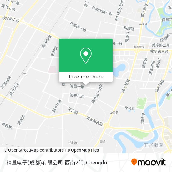 精量电子(成都)有限公司-西南2门 map