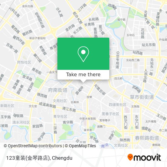 123童装(金琴路店) map