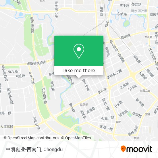 中凯鞋业-西南门 map
