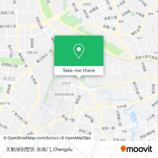 天鹅湖别墅区-东南门 map