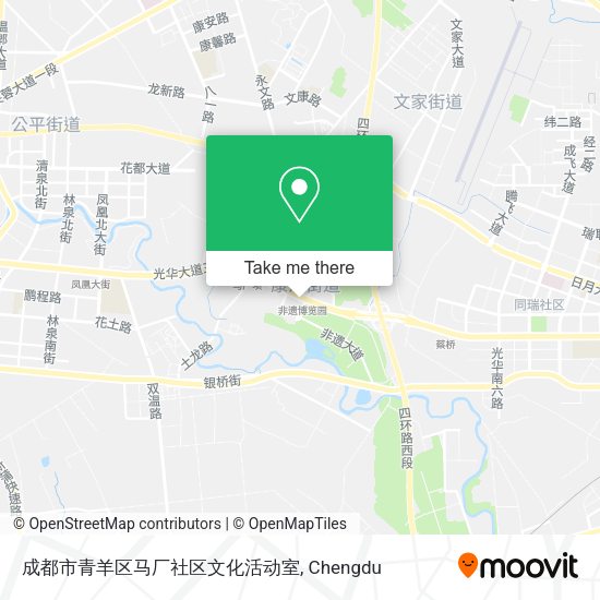 成都市青羊区马厂社区文化活动室 map
