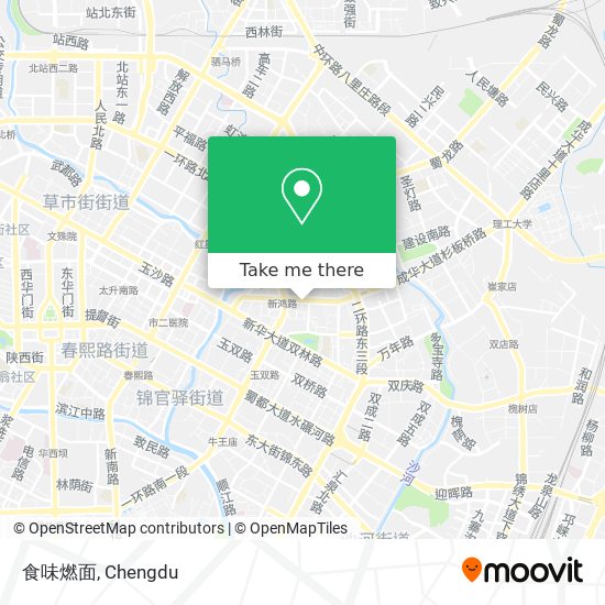 食味燃面 map