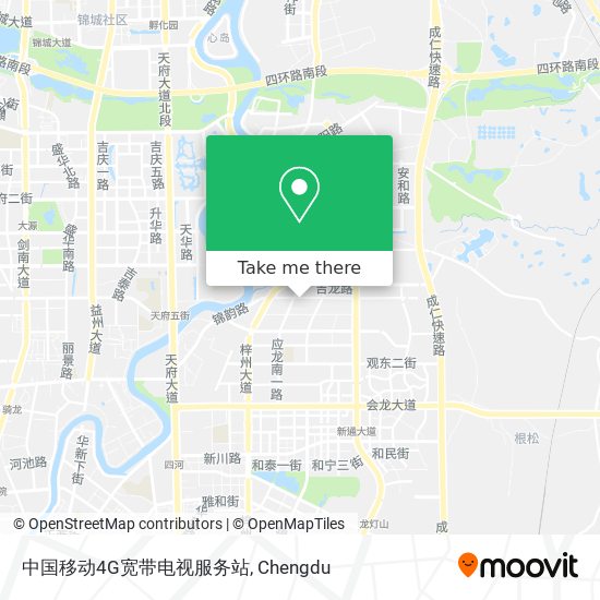 中国移动4G宽带电视服务站 map