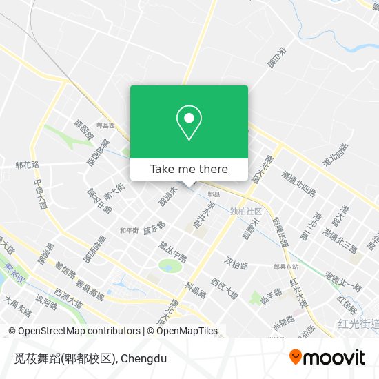 觅莜舞蹈(郫都校区) map