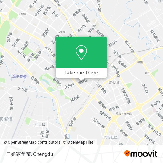二姐家常菜 map