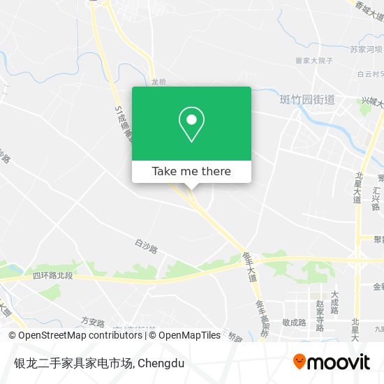 银龙二手家具家电市场 map