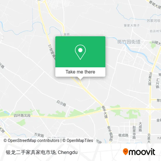 银龙二手家具家电市场 map