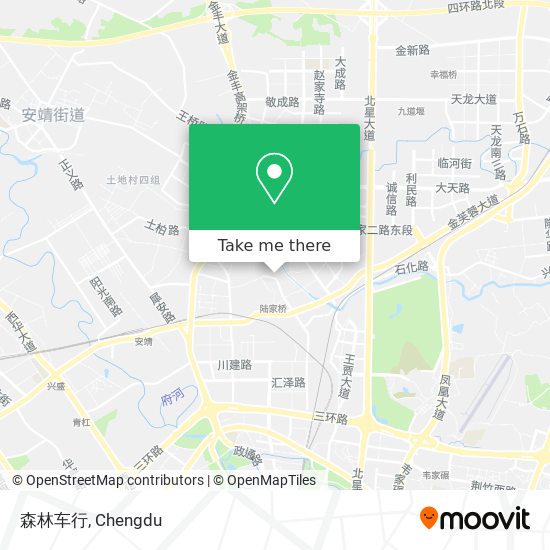 森林车行 map
