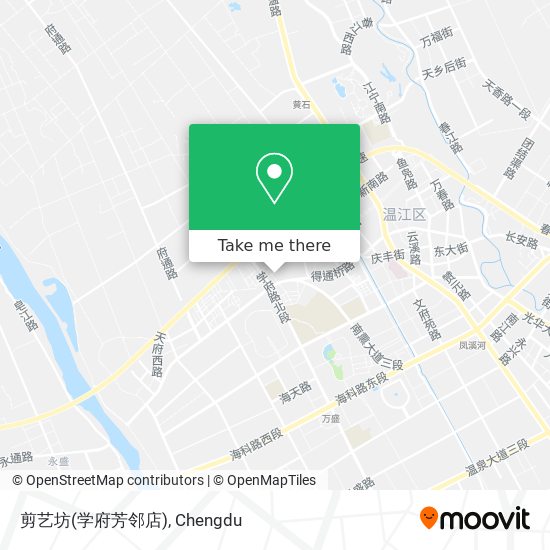 剪艺坊(学府芳邻店) map
